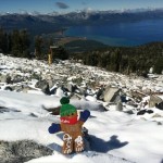 Early Lake Tahoe Snow